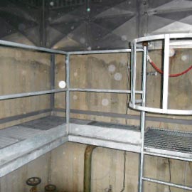 scale a castello, scale tipo marinara  :: CARPENTERIA T&T, Torino, Piemonte